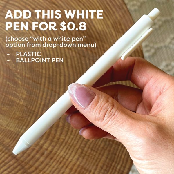 Pen UV DTF Wrap | Good Vibes Book Cheap - Image 5