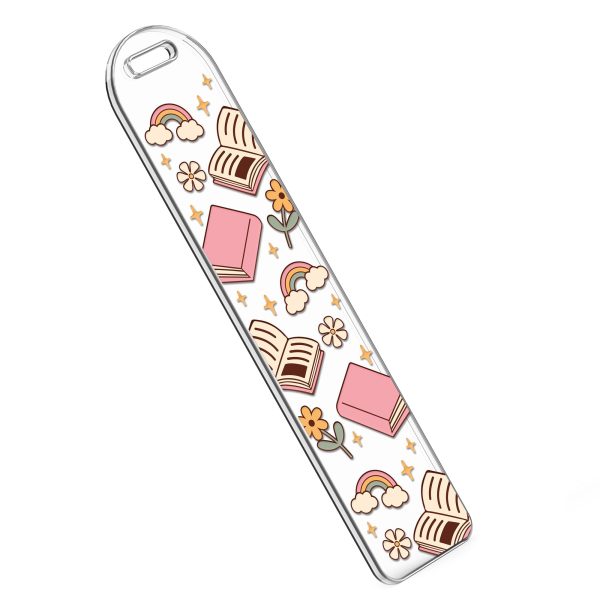 [ Double Sided ] Bookmark UV DTF Decal | Good Vibes Book Supply