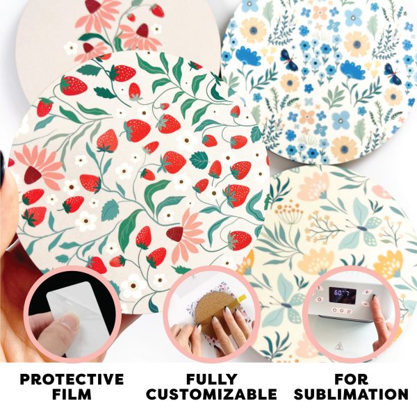 Coaster Blank | Sublimation Blank Fashion - Image 2