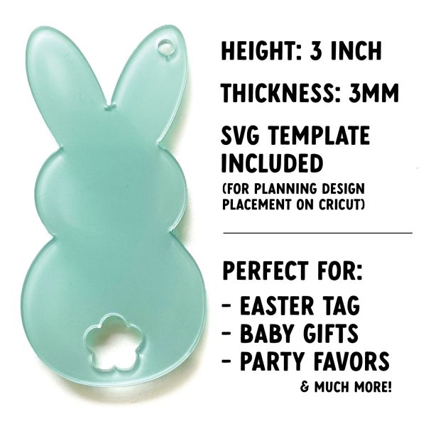 [ SALE ] Bunny Acrylic Blank Online Sale - Image 3