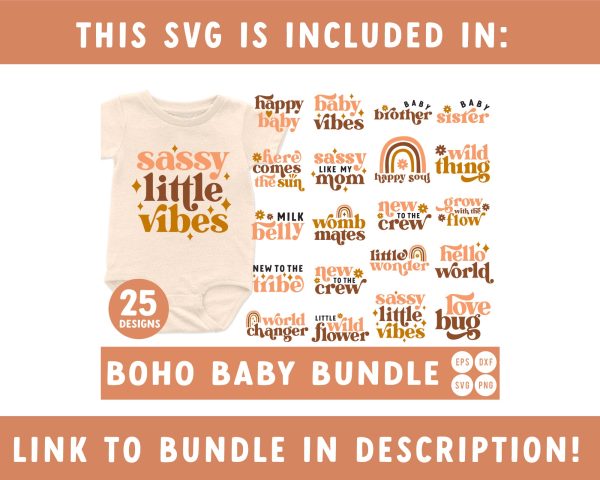 Baby Sister SVG on Sale - Image 3