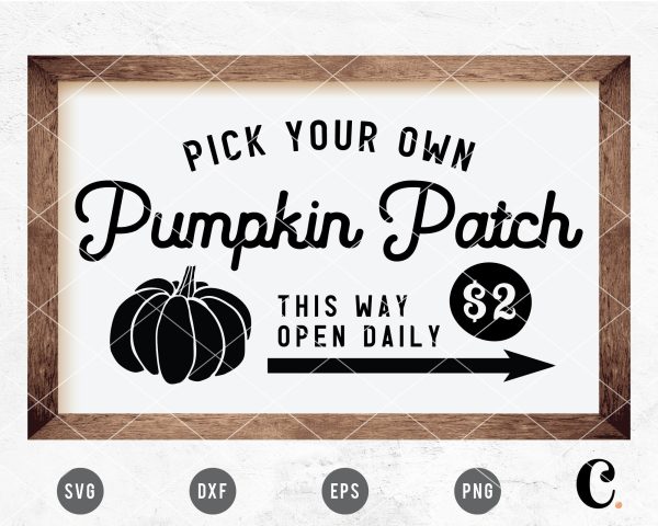 Pick Your Own Pumpkin Patch SVG Online Hot Sale