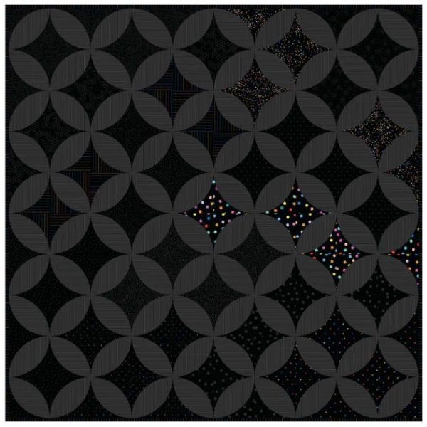 Shades of Citrus 2.0 Quilt Kit - featuring Dusk and Serenity from Ghazal Razavi - Fabric Only (Preorder) Hot on Sale