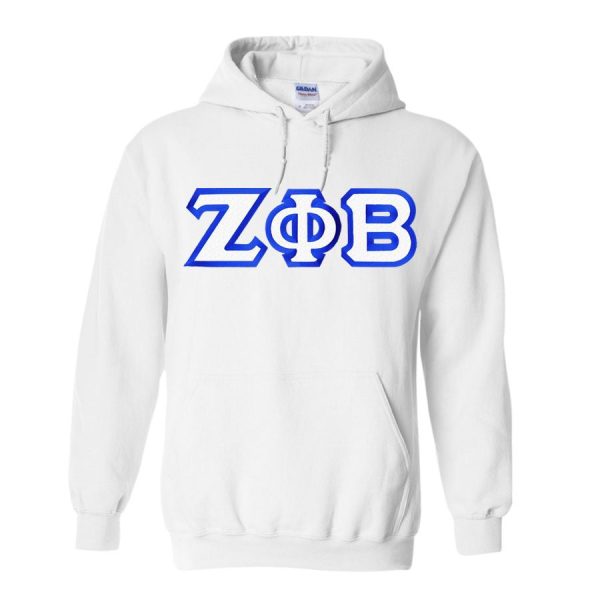 Zeta Phi Beta Custom Twill Hooded Sweatshirt For Cheap - Image 2