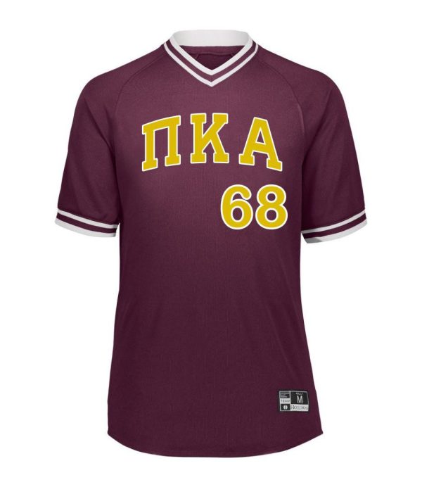 Pi Kappa Alpha Retro V-Neck Baseball Jersey Supply