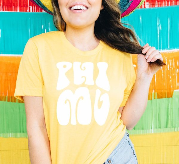 Phi Mu Sorority Shag T-Shirt Supply