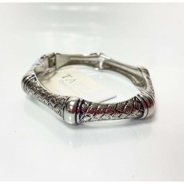 Silver Woven Bracelet on Sale